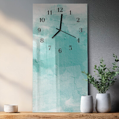 Verticale orologio con stampa Parete