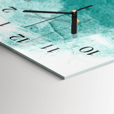 Verticale orologio con stampa Parete