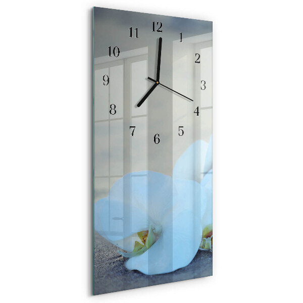 Orologio verticale Orchidea