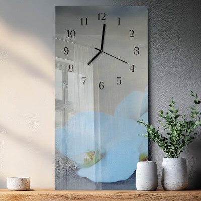 Orologio verticale Orchidea