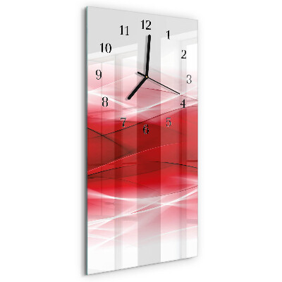 Verticale orologio da parete Astrazione
