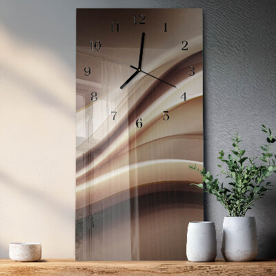 Verticale orologio con stampa Modello