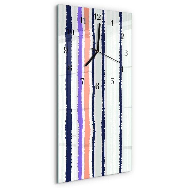 Orologio verticale Strisce