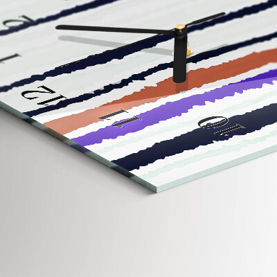 Orologio verticale Strisce