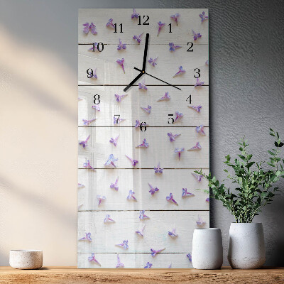 Orologio verticale in vetro Modello