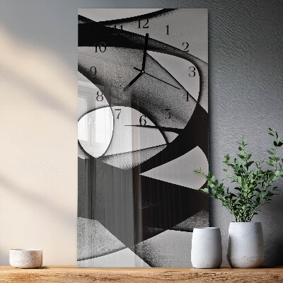 Verticale orologio con stampa Modello