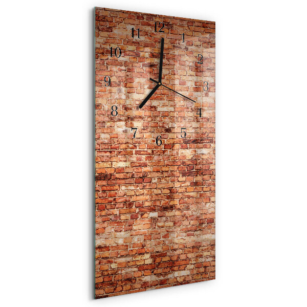 Orologio verticale Muro di mattoni