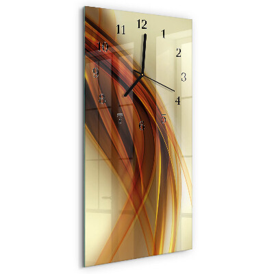 Verticale orologio con stampa Modello