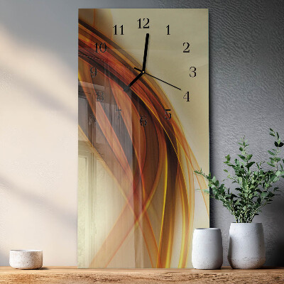 Verticale orologio con stampa Modello