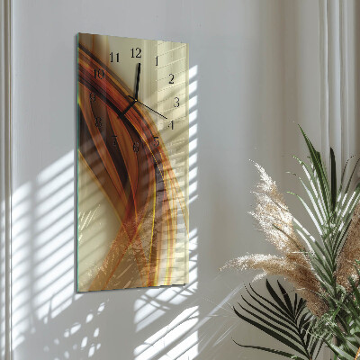 Verticale orologio con stampa Modello