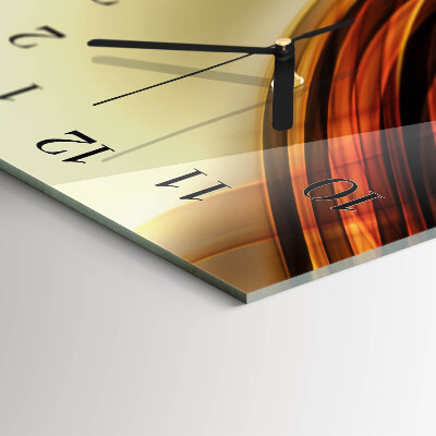 Verticale orologio con stampa Modello