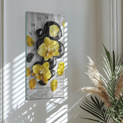 Verticale orologio da parete Pietre dei Fiori