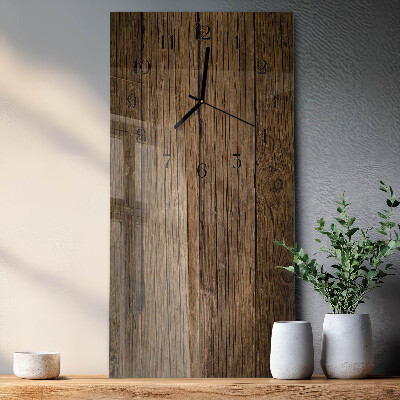 Orologio verticale Legna