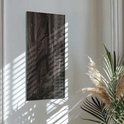Orologio verticale in vetro Velluto