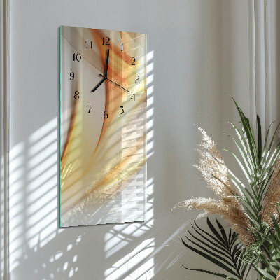 Verticale orologio con stampa Modello
