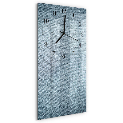 Orologio verticale in vetro Plastica