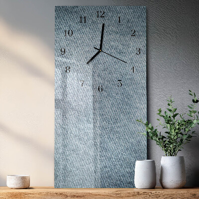 Orologio verticale in vetro Plastica