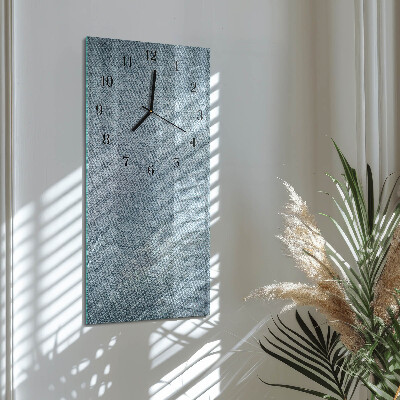 Orologio verticale in vetro Plastica