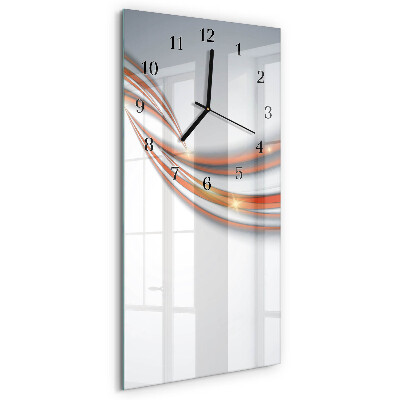 Verticale orologio con stampa Modello