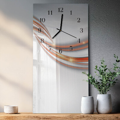 Verticale orologio con stampa Modello