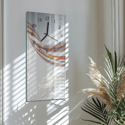 Verticale orologio con stampa Modello
