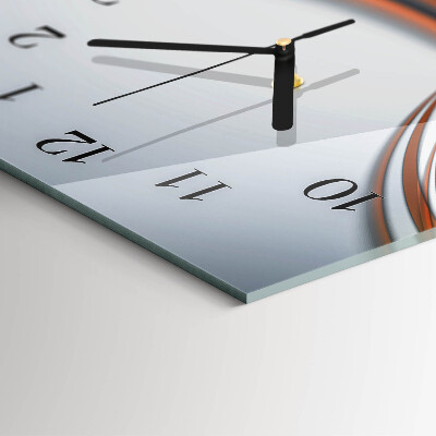 Verticale orologio con stampa Modello