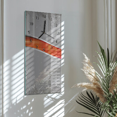 Verticale orologio con stampa Pattuglia