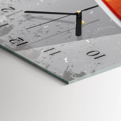 Verticale orologio con stampa Pattuglia