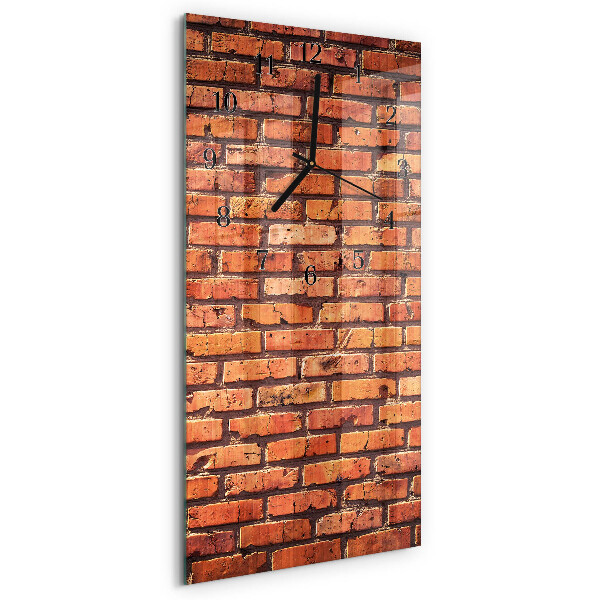 Orologio verticale Muro di mattoni