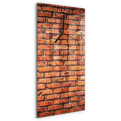 Orologio verticale Muro di mattoni