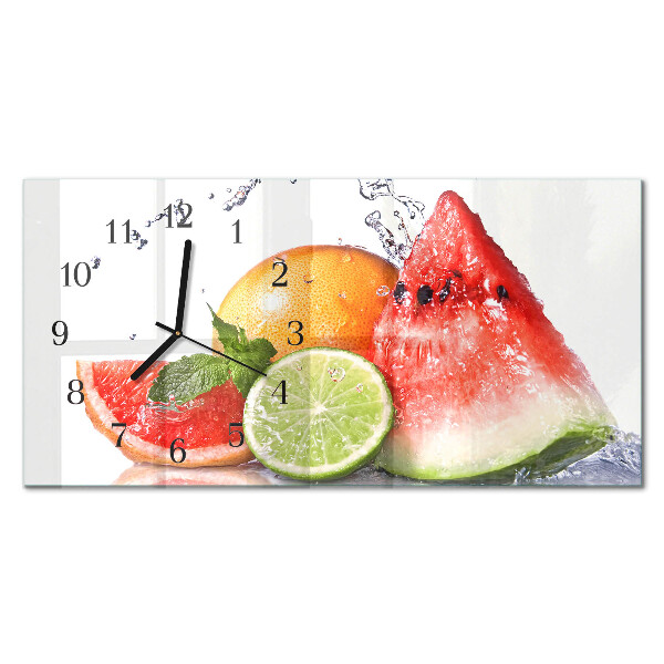 Orologio con stampa orizzontale Raccolto succoso