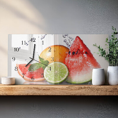 Orologio con stampa orizzontale Raccolto succoso