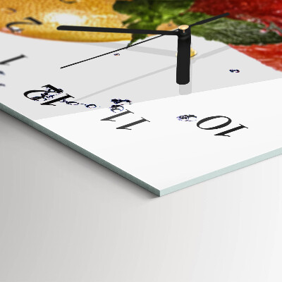 Orologio con stampa orizzontale Raccolto succoso