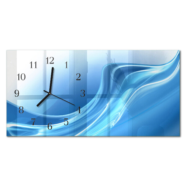 Orologi orizzontali Onde blu