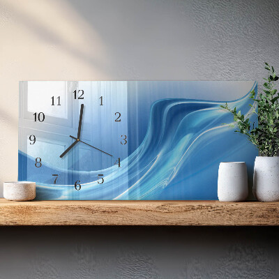 Orologi orizzontali Onde blu