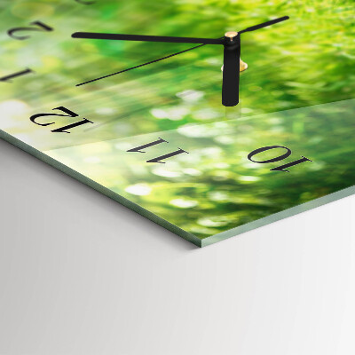 Orologio con stampa orizzontale Cesto di mele