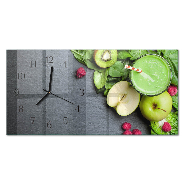 Orizzontale orologio da parete Cocktail di frutta