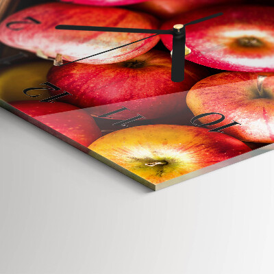 Orologio con stampa orizzontale Mele da dessert