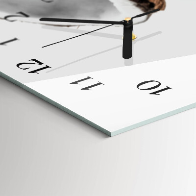 Orologio con stampa orizzontale Noci esotiche