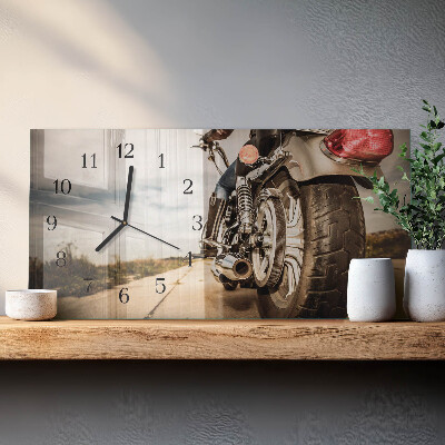 Orologio con stampa orizzontale Veicolo a due ruote