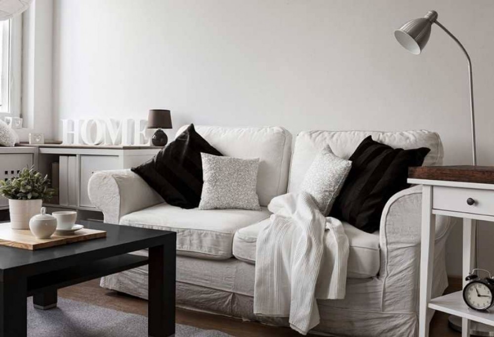 Soggiorno in stile scandinavo