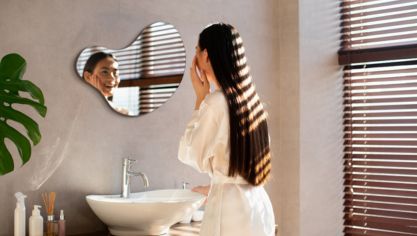 Quale specchio per un bagno piccolo? Ispirazione pratica ed elegante
