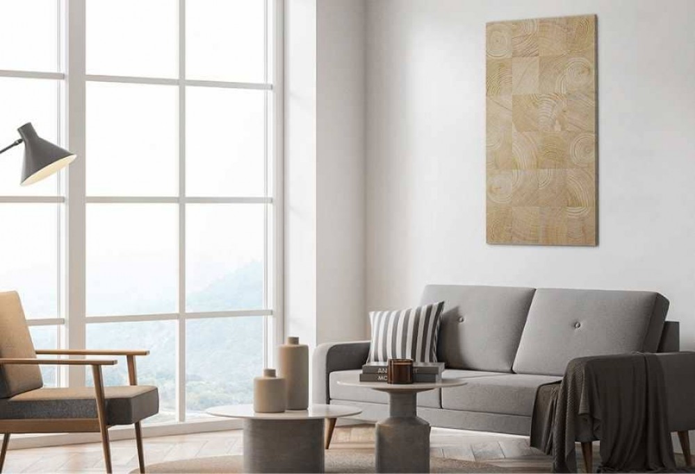 soggiorno in stile scandinavo