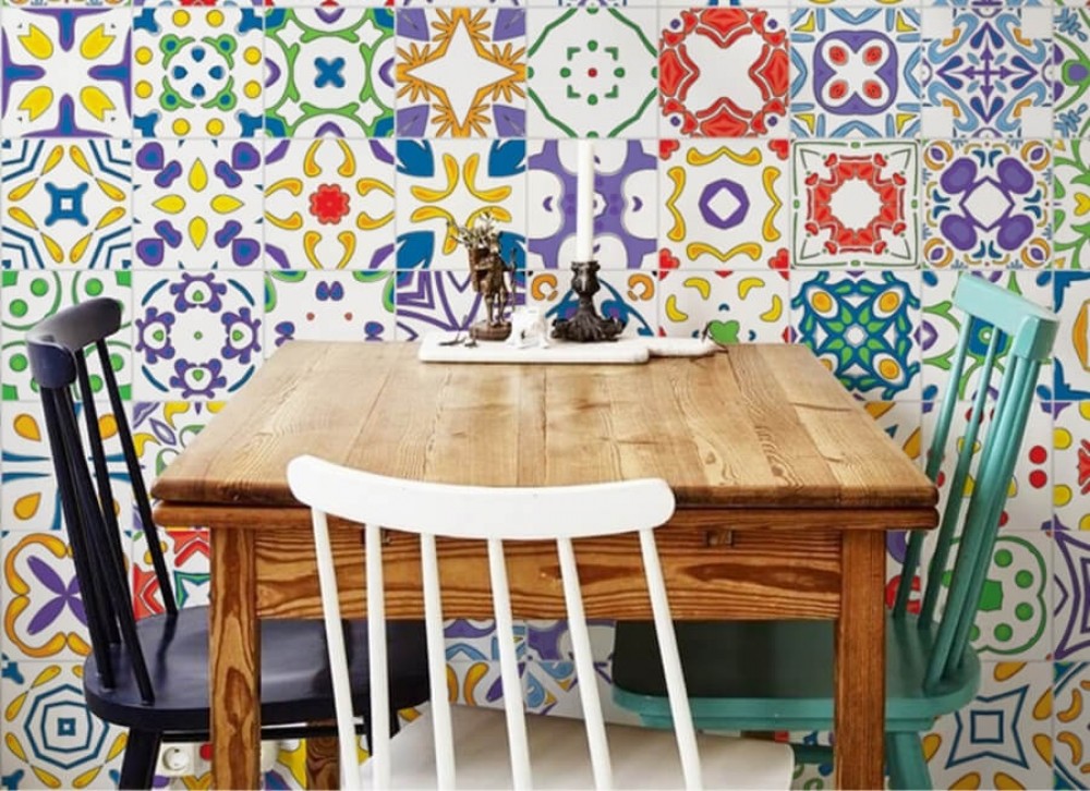 Carta da parati fotografica per la cucina e la sala da pranzo
