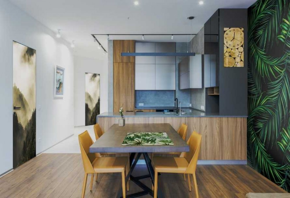 decorazioni in stile giungla urbana