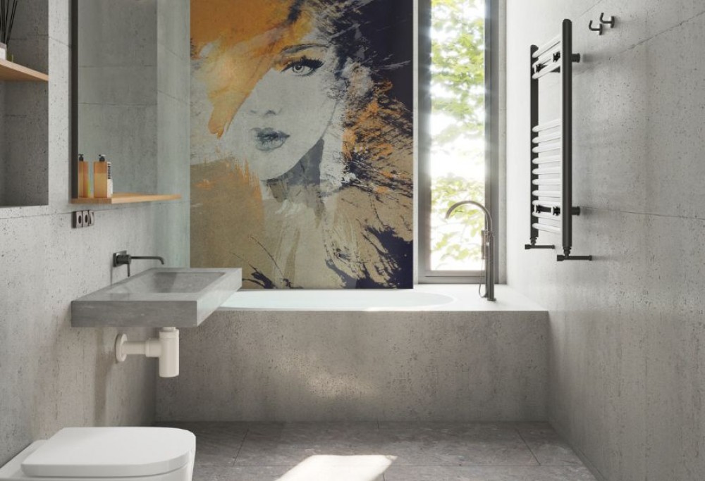 piastrelle per un piccolo bagno