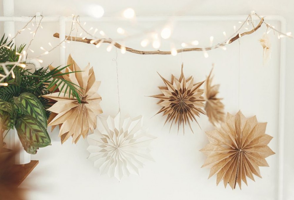 decorazioni di carta per le feste